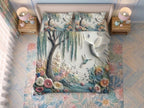 Magic Nights Aqua Haven 7D Bedsheet - (Teal)